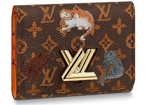 louis vuitton catogram twist wallet